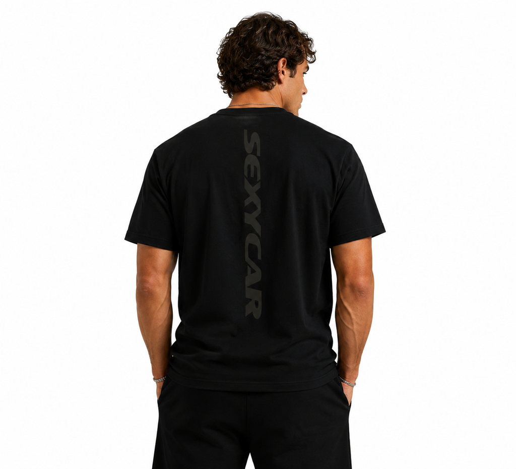 Drivers Club Tee - Black Tonal