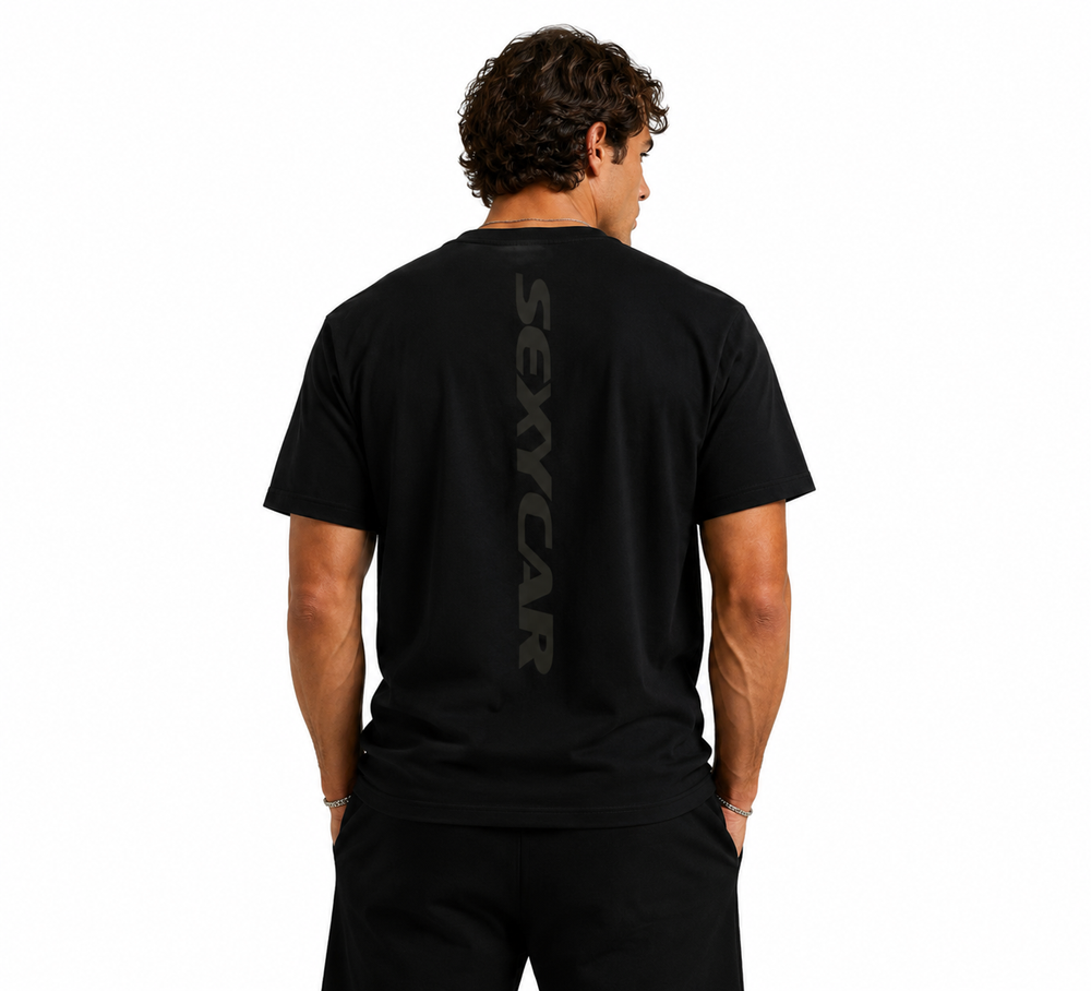 Drivers Club Tee - Black Tonal