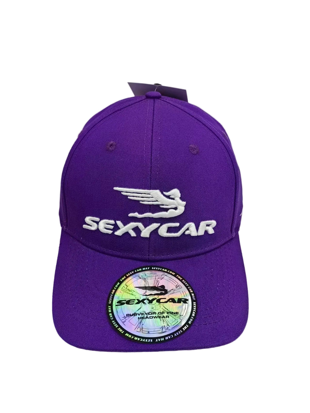 SexyCore Cap Purple/ White - Front View