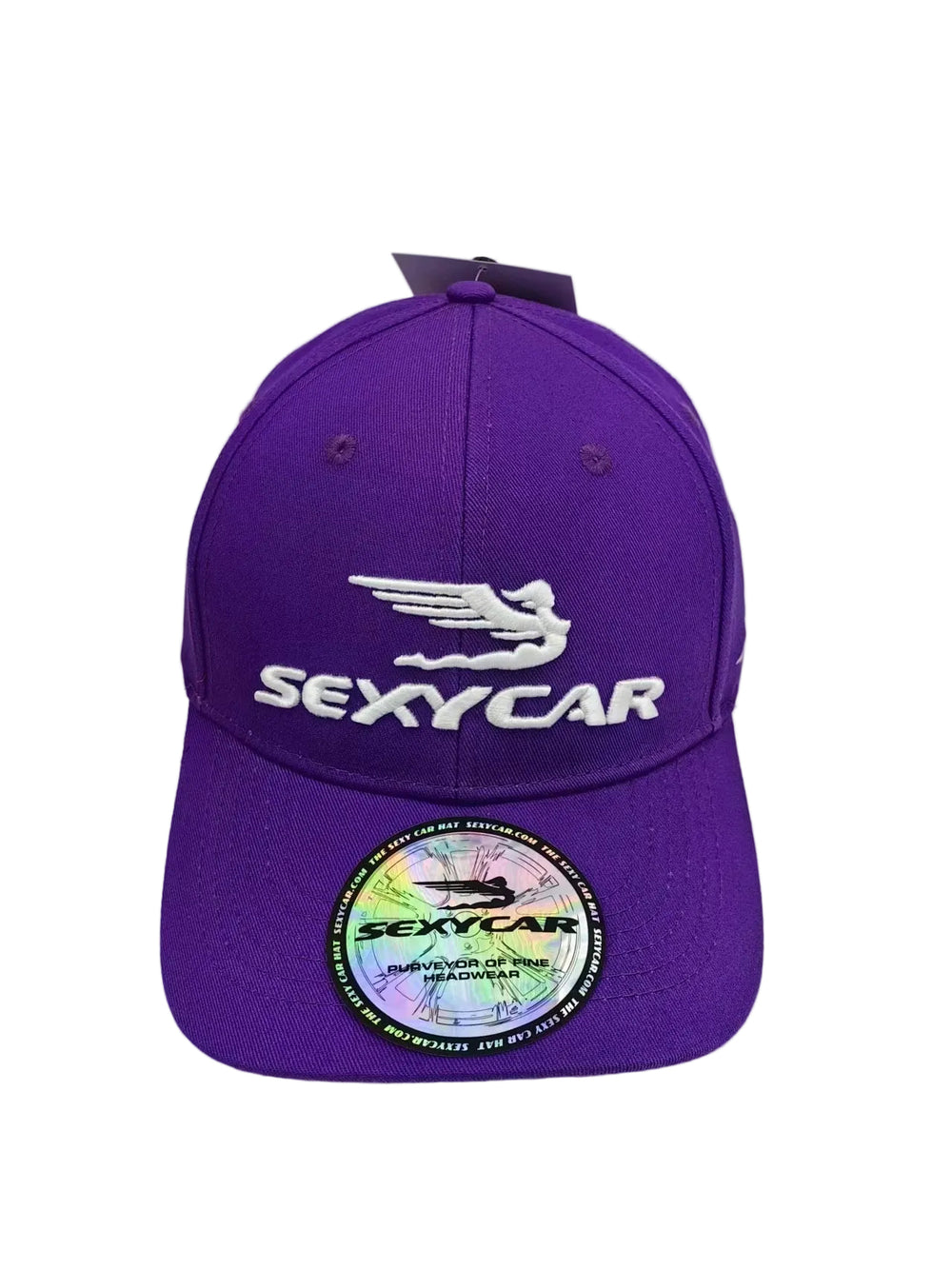 SexyCore Cap Purple/ White - Front View
